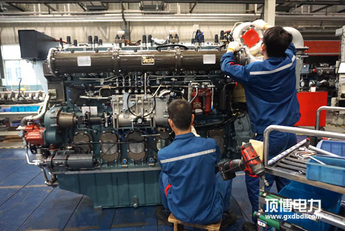 玉柴發電機裝配車間